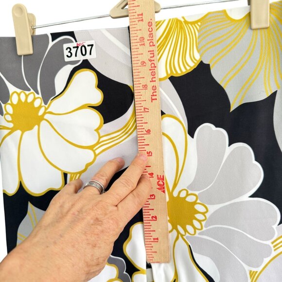 Savage X Fenty Floral Hotline High Waist Leggings Large 12-14 Yellow and Black - Picture 10 of 11